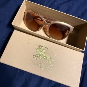 Burberry Women's Tan Sunglasses
